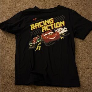 Disney Racing Action Black T-Shirt